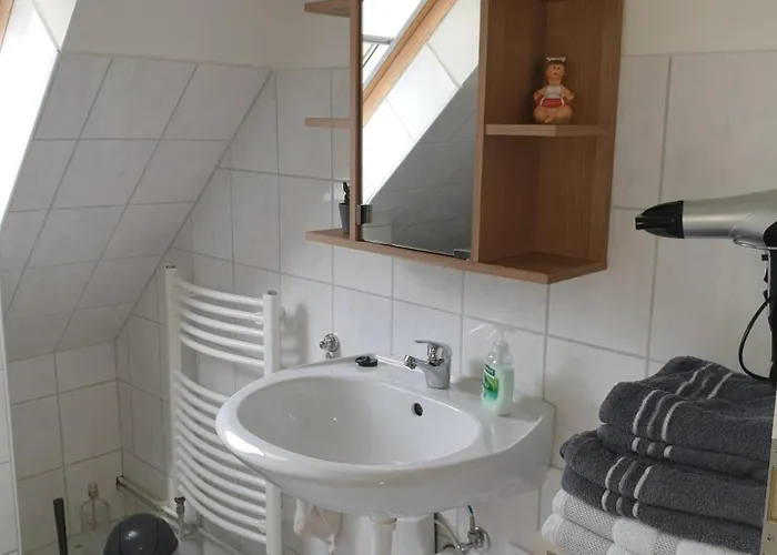 David Und Marion Oben, Nahe Der Nordsee Und Dem Weser Radweg Appartement